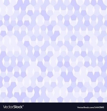 Pentagon pattern seamless background vector image