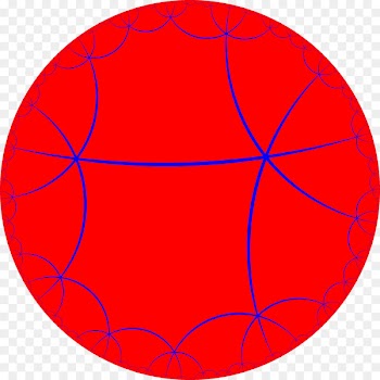 Pentagonal Tiling, Uniform Tilings In Hyperbolic Plane, Geometry, Red, Orange PNG