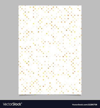 Pentagram pattern brochure design - cover vector image