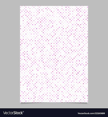 Pentagram pattern brochure design - document vector image