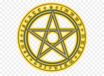 Pentagram Wicca Witchcraft Ceremonial magic - Pentacle Invertit 