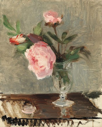 Peonies (1869) aesthetic painting by Berthe | Free Photo - rawpixel