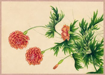 Peony (18th Century) painting in high resolution by Zhang Ruoai. Original from The Cleveland Museum of Art. Digitally enhanced by rawpixel.