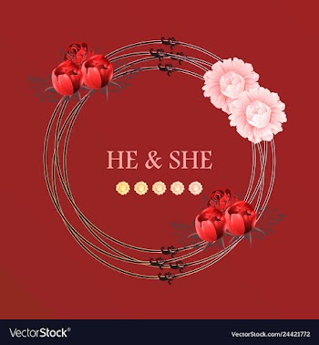 Peony rose ranunculus pink flowers and decorative vector image