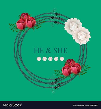 Peony rose ranunculus pink flowers and decorative vector image