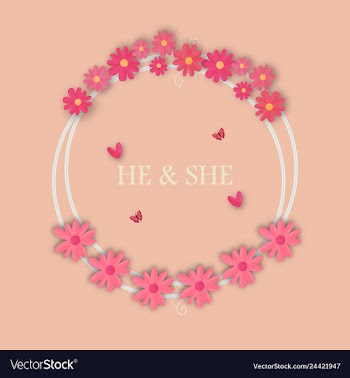 Peony rose ranunculus pink flowers and decorative vector image