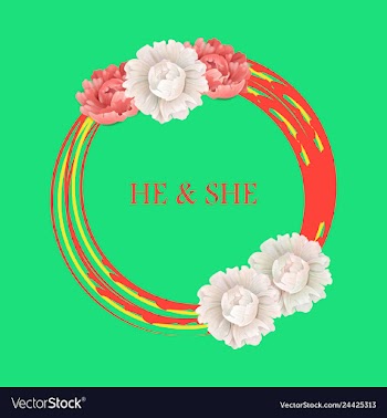 Peony rose ranunculus pink flowers and decorative vector image