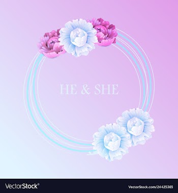 Peony rose ranunculus pink flowers and decorative vector image