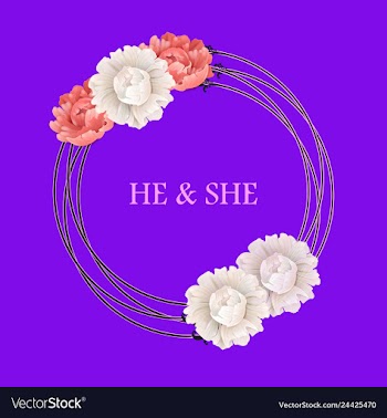 Peony rose ranunculus pink flowers and decorative vector image
