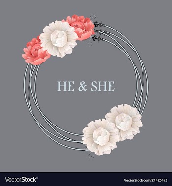 Peony rose ranunculus pink flowers and decorative vector image