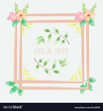 Peony rose ranunculus pink flowers and decorative vector image