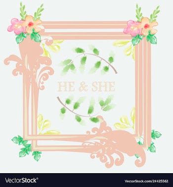 Peony rose ranunculus pink flowers and decorative vector image