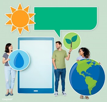 People and environmental conservation icon | Free stock psd mockup - 458028