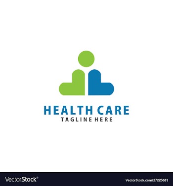 People and love medical logo icon design vector image