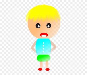 People Anime, Boy, Blond, Male, People - Desenho Menino Loiro Png