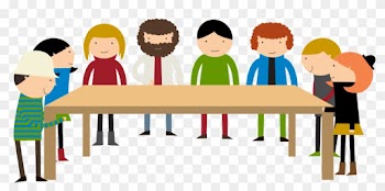 People Around Table - Table With People Around