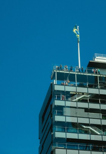 People At A Rooftop