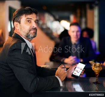 People at after work at a pub