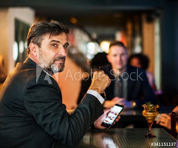 People at after work at a pub