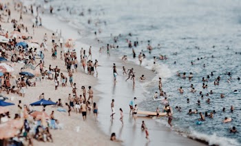People at Beach