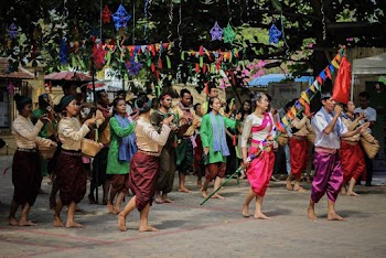 People at Street Doing Performance