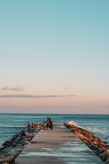People At The Pier