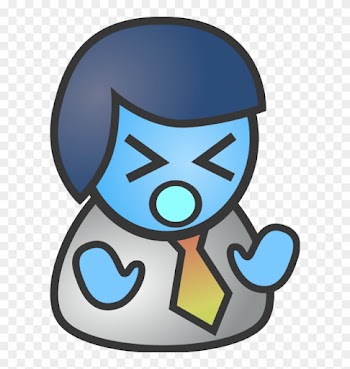 People Biz Male Sad - Clip Art People