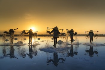 People Carrying Baskets