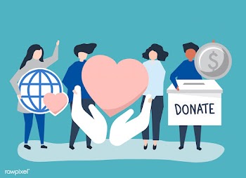 People carrying donation and charity related .. | Free stock vector - 478417