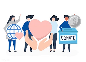 People carrying donation and charity related .. | Free stock vector - 479041