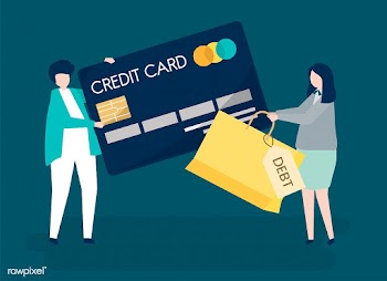 People characters and credit card debt concep.. | Free stock vector - 455662