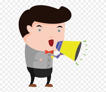 People Clipart Loudspeaker - Cartoon People With Speaker