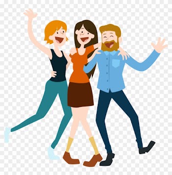 People Cliparts Transparent - Happy New Year Message For Friends