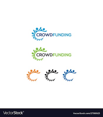 People connect logo communication family vector image
