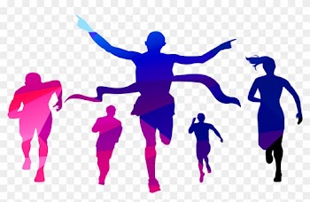 People Crossing The Finish Line - Marathon Training Journal: Running Log [book]