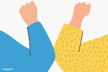 People doing the elbow bump to avoid coronavirus transparent png | Free  transparent png - 2304626