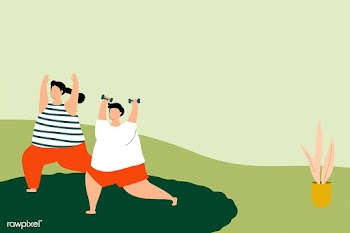People exercising at home during virus spreading vector | Free  vector - 2309095