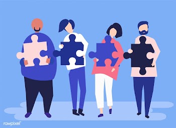 People from diverse backgrounds carrying jigs.. | Free stock vector - 478702