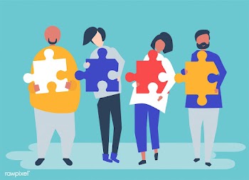 People from diverse backgrounds carrying jigs.. | Free stock vector - 479246