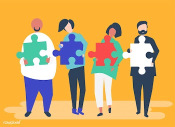 People from diverse backgrounds carrying jigs.. | Free stock vector - 479289