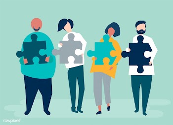 People from diverse backgrounds carrying jigs.. | Free stock vector - 479293