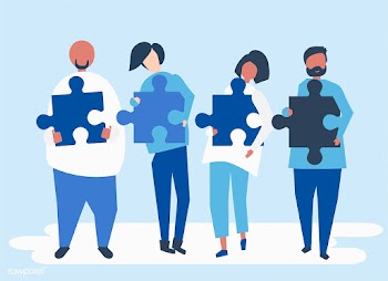 People from diverse backgrounds carrying jigs.. | Free stock vector - 479330