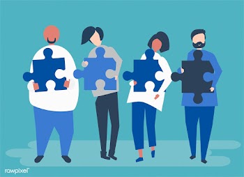 People from diverse backgrounds carrying jigs.. | Free stock vector - 480319