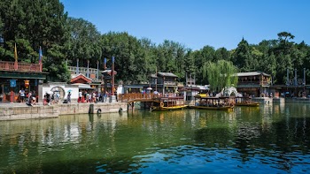 People Gathering Near Bridge
