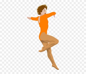 People, Girl, Ballerina, Cartoon, Dancing, Jumping - Ballerina Clipart Boy