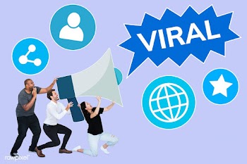 People going viral with a megaphone | Free stock psd mockup - 492623