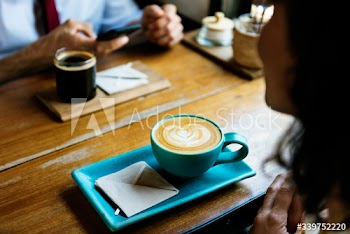 People hangout at coffee shop