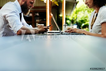 People hangout together at coffee shop