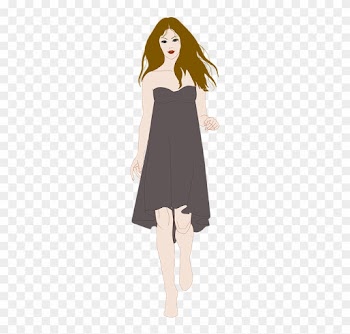 People Have Been Wondering About The Anorexia Nervosa - Figurin De Mujer Vectorizada