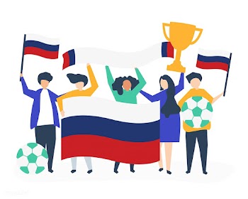 People holding football championship and Russ.. | Free stock vector - 454748